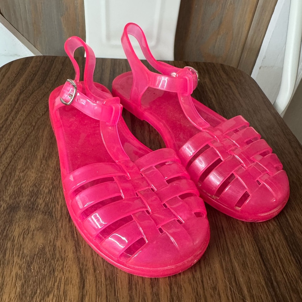 Pink Old Navy Jellies size 13